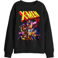 Marvel Xmen 97 Comic Kids Sweatshirt in Black | Size: 9-11 Years