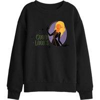 Disney Hocus Pocus Sarah Is Cursed With Good Looks Kids Sweat, Black | Size: 9-11 Years