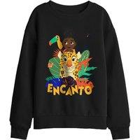 Disney Antonio Jungle Kids Sweatshirt in Black | Size: 5-6 Years
