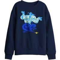 Disney Aladdin Official Wish Granter, The Genie Kids Sweatshirt, Navy | Size: 7-8 Years