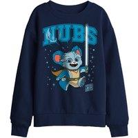 Star Wars Young Jedi Adventure Nubs Kids Kids Sweatshirt, Navy | Size: 7-8 Years