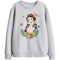 Disney Snow White Fairest Of Them All Kids Sweat, Athletic Heather in Light Grey | Size: 12-13 Years