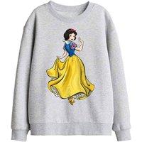 Disney Snow White Fairest Princess Of Them All Kids Sweat, Athletic Heather in Light Grey | Size: 12-13 Years