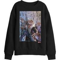 Marvel Xmen Sabretooth Dogs Kids Sweatshirt, Black | Size: 5-6 Years