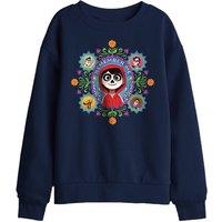 Disney Coco Remember Me With Miguel Ernesto, Imelda, Dante, Hector Kids Sweat in Navy | Size: 12-13 Years