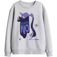 Disney Inside Out 2 Ennui Kids Sweatshirt, Athletic Heather in Light Grey | Size: 7-8 Years