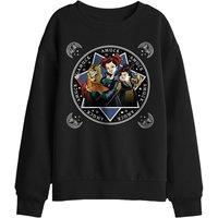 Disney Hocus Pocus Sanderson Sisters Amuck, Amuck, Amuck Kids Sweat, Black | Size: 5-6 Years