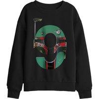 Star Wars Boba Fett 9 Kids Sweatshirt, Black | Size: 7-8 Years