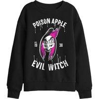 Disney Snow White Poison Apple, Evil Witch Est. 1938 Kids Sweat, Black | Size: 12-13 Years