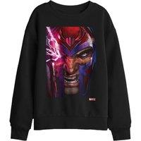 Marvel Xmen Magneto Cover Kids Sweatshirt, Black | Size: 7-8 Years