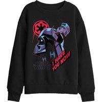 Star Wars I Have You Now Kids Sweatshirt, Black | Size: 12-13 Years