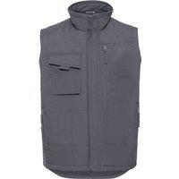 Russell Men's Heavy Duty Gilet in Grey | Size: 3XL