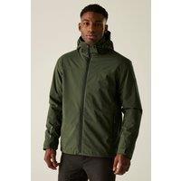 Regatta Men's Coriver 3 in 1 Waterproof Breathable Jacket in Dark Olive | Size: 2XL