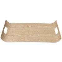 Blomus Wilo Wood Tray Large with Handles - Oak in Light Brown