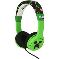 OTL Minecraft Children's Headphones in Green