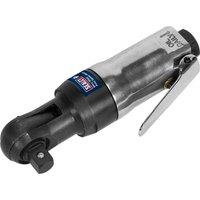 Loops Air Powered Twist-Reverse Ratchet Wrench - 3/8 Inch Sq Drive - Stubby Design