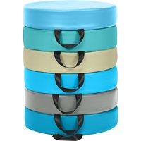 Gymax 6 PCS Kids Waterproof Floor Cushion Round Soft Cushions With Handle