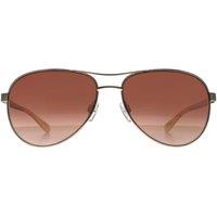 Ted Baker Aviator Black Brown Gradient TB1271 Oliver in Bronze