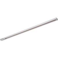 Loops 2m Commercial Lighting Display Track - Live & Dead Ends - Silver - Single Circuit in Metallics