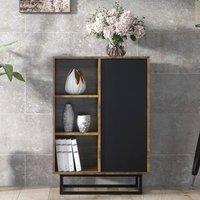 Mex Furniture LTD Sideboard Elysian Loft 100cm - Rustic & Black