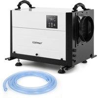 Costway 50L/Day Crawl Space Dehumidifier Commercial Dehumidifier w/3 Modes