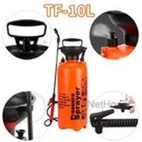 EONLION 10L Orange Garden Pressure Sprayer - Portable Weed Spray Bottle