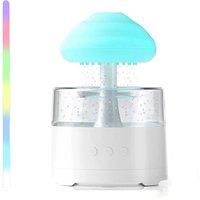 Havendro Rain Cloud Air Humidifier 7 Color Night Light Aroma Diffuser in White