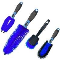 Havendro Brush & Scrub Set Motorcycle Cleaning Brushes Kit 4PCs