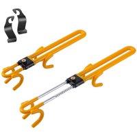 VOGREX Car Steering Wheel Lock Heavy Duty Anti Theft Hook in Yellow