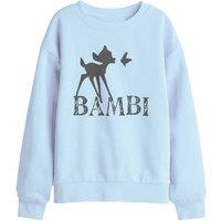 Disney Bambi Silhouette Kids Sweatshirt, Light Blue | Size: 9-11 Years