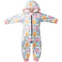 Splash About Waterproof Onesie, All in One Coat in Light Blue | Size: 1-2 Years