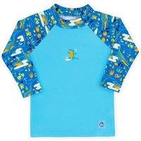 Splash About Long sleeve Rash Top in Light Blue | Size: 1-2 Years