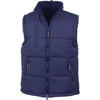 Result Men's Padded Body Warmer in Navy | Size: 2XL