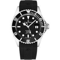 Revue Thommen Men's Diver Automatic Rubber, 42mm Stainless Steel Case in Black