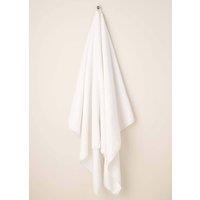 Truly Cotton Bath Sheet Towel in White