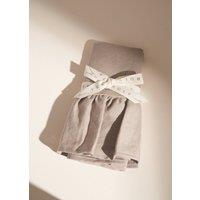 Truly Linen Tea Towel in Light Brown