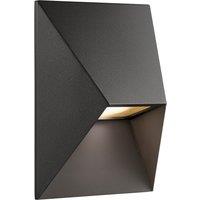Nordlux Pontio Outdoor Wall Light Black Metal Garden GU10 IP54 Mains
