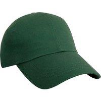 Result Men's Pro Style Heavy Cotton Cap in Bottle Green