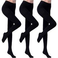 simpa Women's Luxe Touch 80 Denier Black Tights Triple Pack | Size: Small