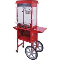 Monstershop KuKoo Commercial 8oz Popcorn Maker Machine & Cart in Red