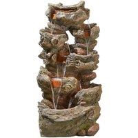 Altico Garden Products Ltd Glengarry Water Feature - L53 x W72 x H150 cm in Brown