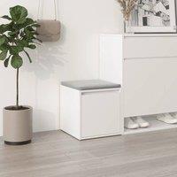 Berkfield Home Box Drawer White 40.5x40x40 cm Engineered Wood