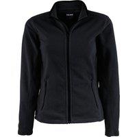 TEE JAYS Women's Full Zip Active Lightweight Fleece Jacket in Black | Size: Medium