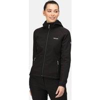 Regatta Women's 'Arec III' Wind Resistant Waterproof Softshell Jacket in Black | Size: 16