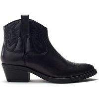 Moda In Pelle Women's 'Bracknell' Leather Ankle Boots in Black | Size: 6