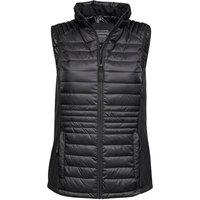 TEE JAYS Women's Crossover Gilet in Black | Size: Large