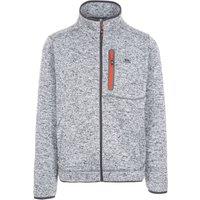 Trespass Men's Bingham Fleece Jacket in Grey | Size: XS