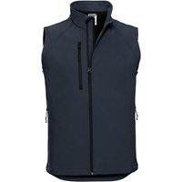 Russell Men's 3 Layer Soft Shell Gilet Jacket in Navy | Size: XS