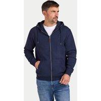 Raging Bull Men's Classic Zip Through Hoodie in Navy | Size: Small