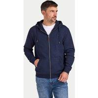 Raging Bull Men's Classic Zip Through Hoodie in Navy | Size: XL
